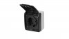 HERMES Gniazdo pojedyncze z/u 2P+Z SCHUKO IP44 antracyt 0324-07